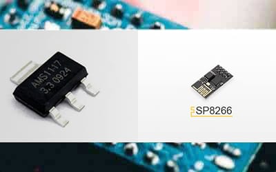AMS1117 et ESP8266 – L’alimentation