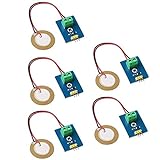 DollaTek 5Pcs Module de capteur de Vibration piézo-électrique en céramique analogique 3.3V / 5V pour Arduino DIY Kit