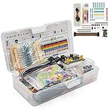 ZHITING Kit de démarrage 1set pour Composants électroniques Breadboard LED Buzzer résistance Transistor