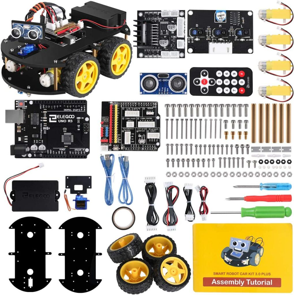Kit électronique débutant pour Arduino, kit robotique pour débutant, kit de  pièces électroniques : Arobose