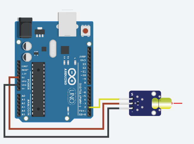 Utiliser un module Laser KY-008 avec l’Arduino